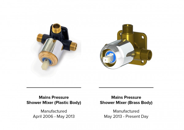 FAQ Section Artwork MP Shower Mixers Plastic and Brass
