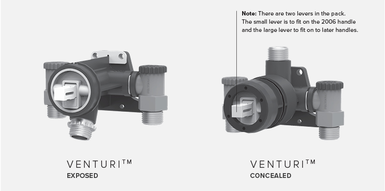 Venturi FAQ Venturi Exposed Concealed