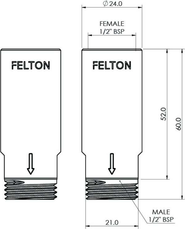 TP0556 Bex double check valve kit v3