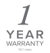 1 year warranty